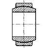 Lubricatable Spherical Plain Bearings with Wider Inner Ring