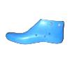 Gripper Plated Plastic Shoe