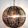 Metallic Hanging Light Ball