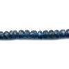 Apatite Faceted Rounded Bead