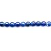 Blue Onyx Plain Round Bead