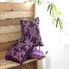 Floral Designed Polyester Cushion Cover