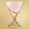 Designer Glass Finished Table Lamp