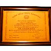 Plaques/Citation Certificates