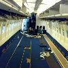 Blue Colored Air Craft Carpet