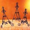 Decorative Iron Wrought Finished Easel