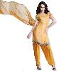 Silk Golden Yellow Salwar Kameez