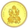 Round Shaped Ganesha Gold Coin