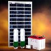 Solar Home Lighting System with Battery Protection