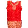 Sleeveless Cotton made Short Kurti