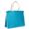 Silky Texture Jute Beach Bag