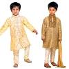 Embroidered Kurta Pyjama for Kids