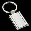 Metal Finished Rectangular Shaped Key Chain