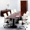 Wooden Finish Rectangular Shaped Conference Table