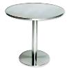 Round Shaped Steel Finish Cafeteria Table