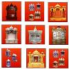 Moveable Decorative Wooden Temple