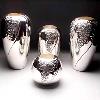 Silver Plated Flower Vases