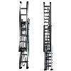 Two/ Three Section Aluminium Wall Extension Ladder