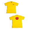 Collar Neck Yellow Coloured T-Shirts