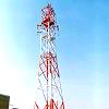 Galvanised Steel Angular Telecom Tower