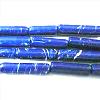 Blue Coloured Tube Beads