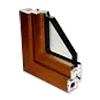 Un-plasticized Polyvinyl Chloride Windows