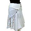 White Coloured Designer Skirt