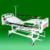 Manually Operated ICU Bed with Corner Buffers