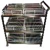 Stainless/ Mild Steel made Industrial Trolley