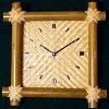 Bamboo Framed Decorative Clock