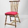 Bamboo Chair with Cushioned Seat