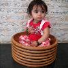 Wooden Baby Bath Tub