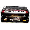 Black Polished Harmonium with Adjustable Scale Facility