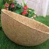 White/ Brown Coir Fibre Pots