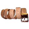 Fashionable Leather Belt with Metal Buckle