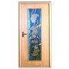 Wood made Designer Glazed Door