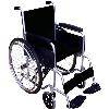 Wheel Chair with Cushion Padded Arm Rest