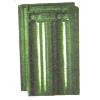 Light Green Coloured Glazed Clay Roof Tile