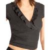 V-Neck Ladies Short Top