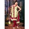 Fashionable Brocade Ladies Salwar Suit