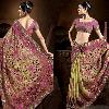 Floral Designed Colourful Sarees