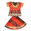 Colourful Printed Lehenga Choli