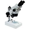 Stereo Microscope With Left And Right Diopter Adjustment