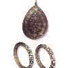 Meena Pendant And Bangle Set