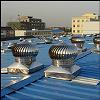 Roof Ventilator With Weatherproof Exhaust Hood