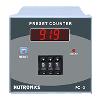 Digital Preset Counter With Input Signal System