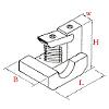 Small Size Flat Clamp