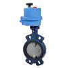 Automated Butterfly Valve With Electrical Actuator