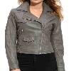 Designer Ladies Leather Jacket