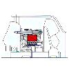 Electromagnetic Spring Loaded Fail Safe Brake